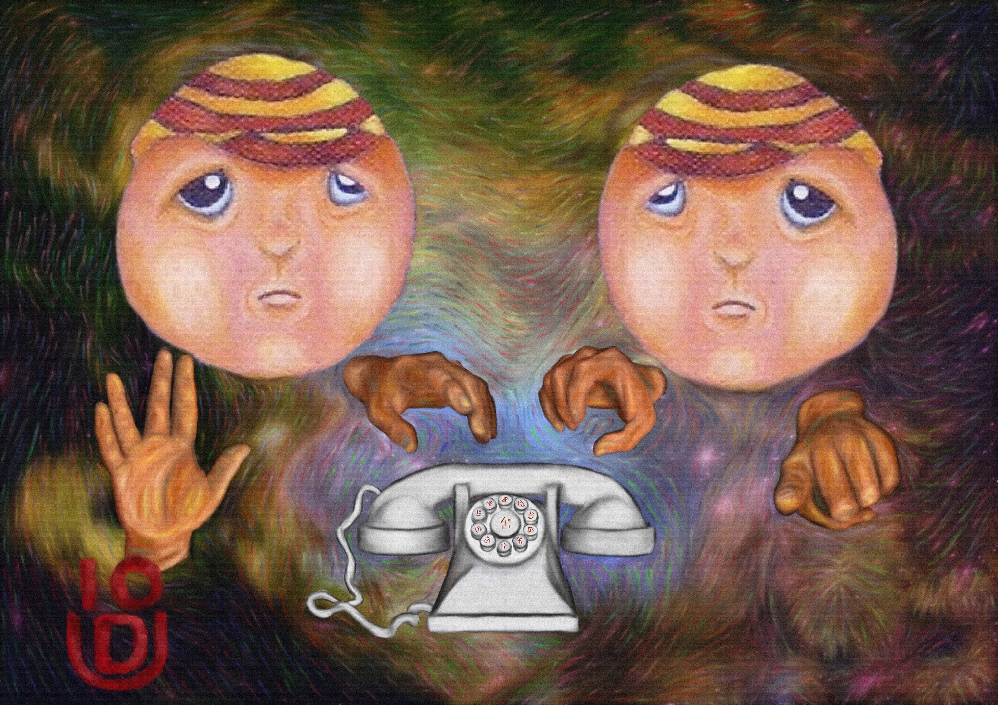 Contemporary painting by Darren Udaiyan