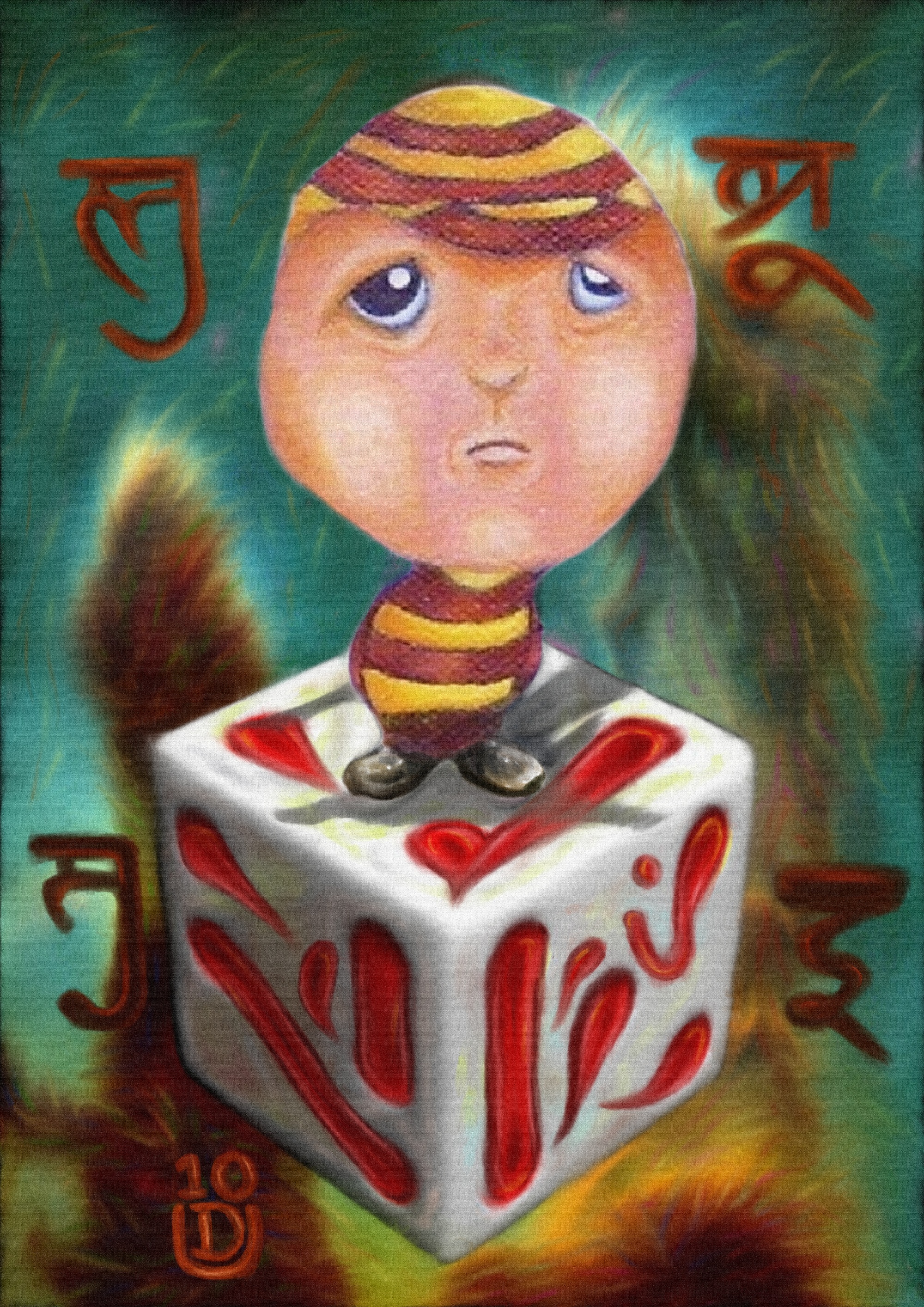 Contemporary painting by Darren Udaiyan