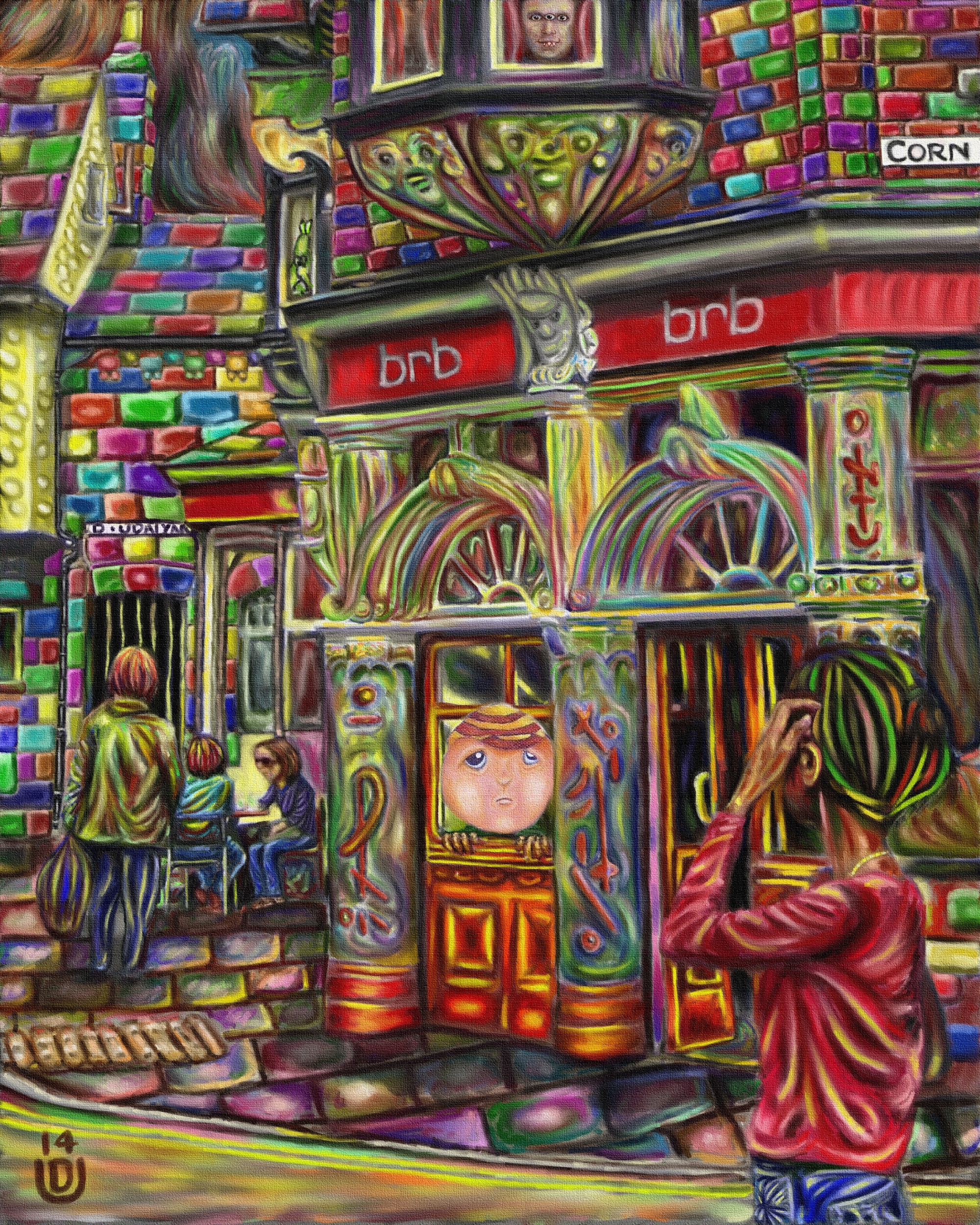 Contemporary painting by Darren Udaiyan