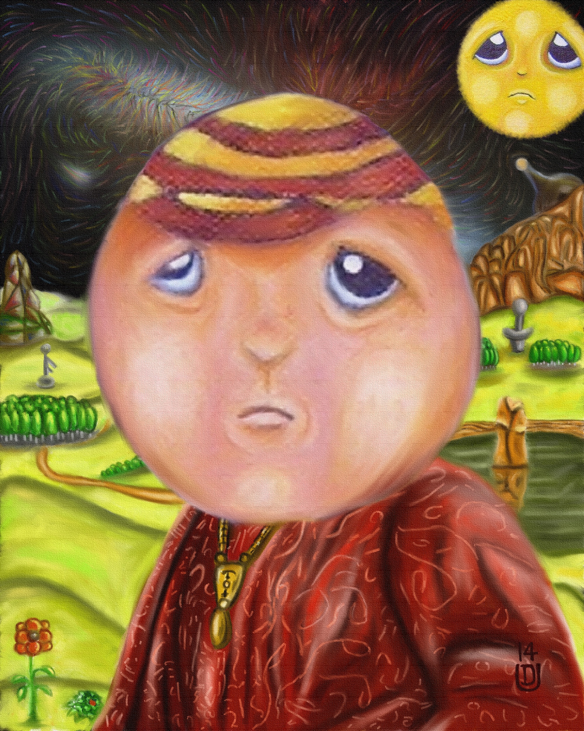 Contemporary painting by Darren Udaiyan