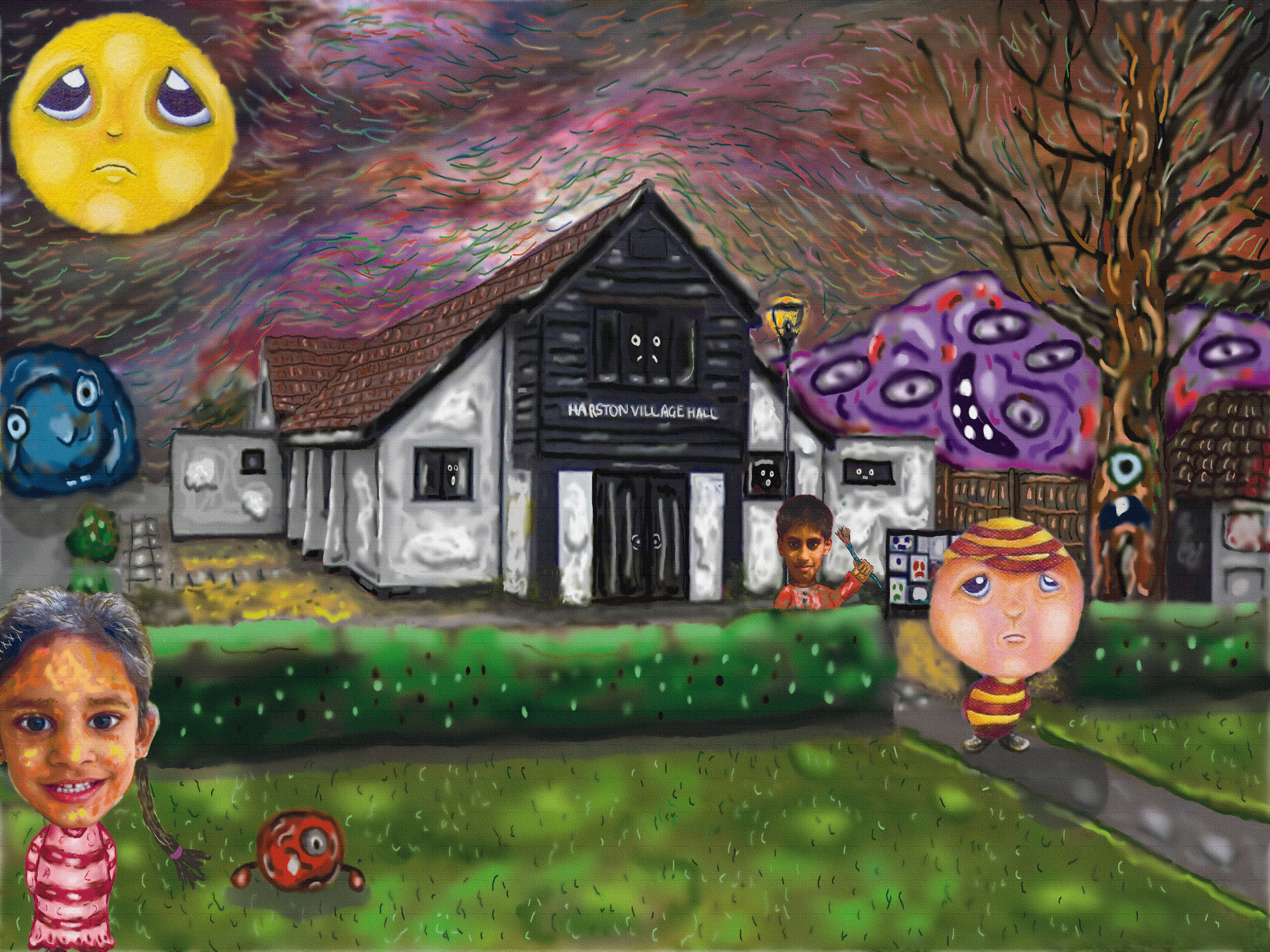 Contemporary painting by Darren Udaiyan