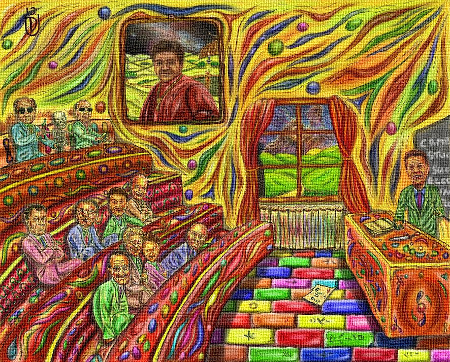 Contemporary painting by Darren Udaiyan